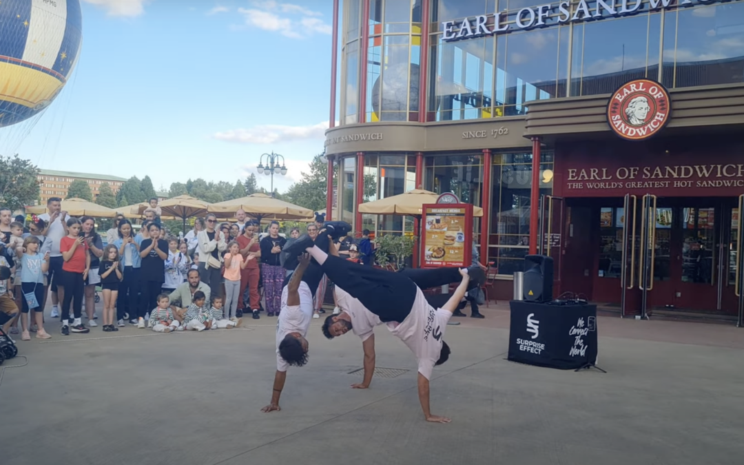 Surprise Effect à Disney Village : Un show interactif de Breakdance pour toute la famille