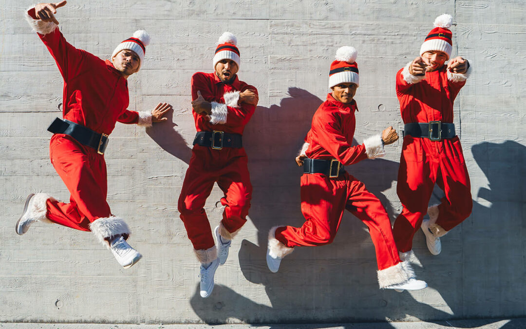 Spectacle de Noël à Méribel : Un Show Magique avec Acrobaties et Danse pour Toute la Famille